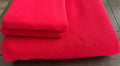 Japanese 100% Cotton Waffle & Rib Knit Bundle – Red