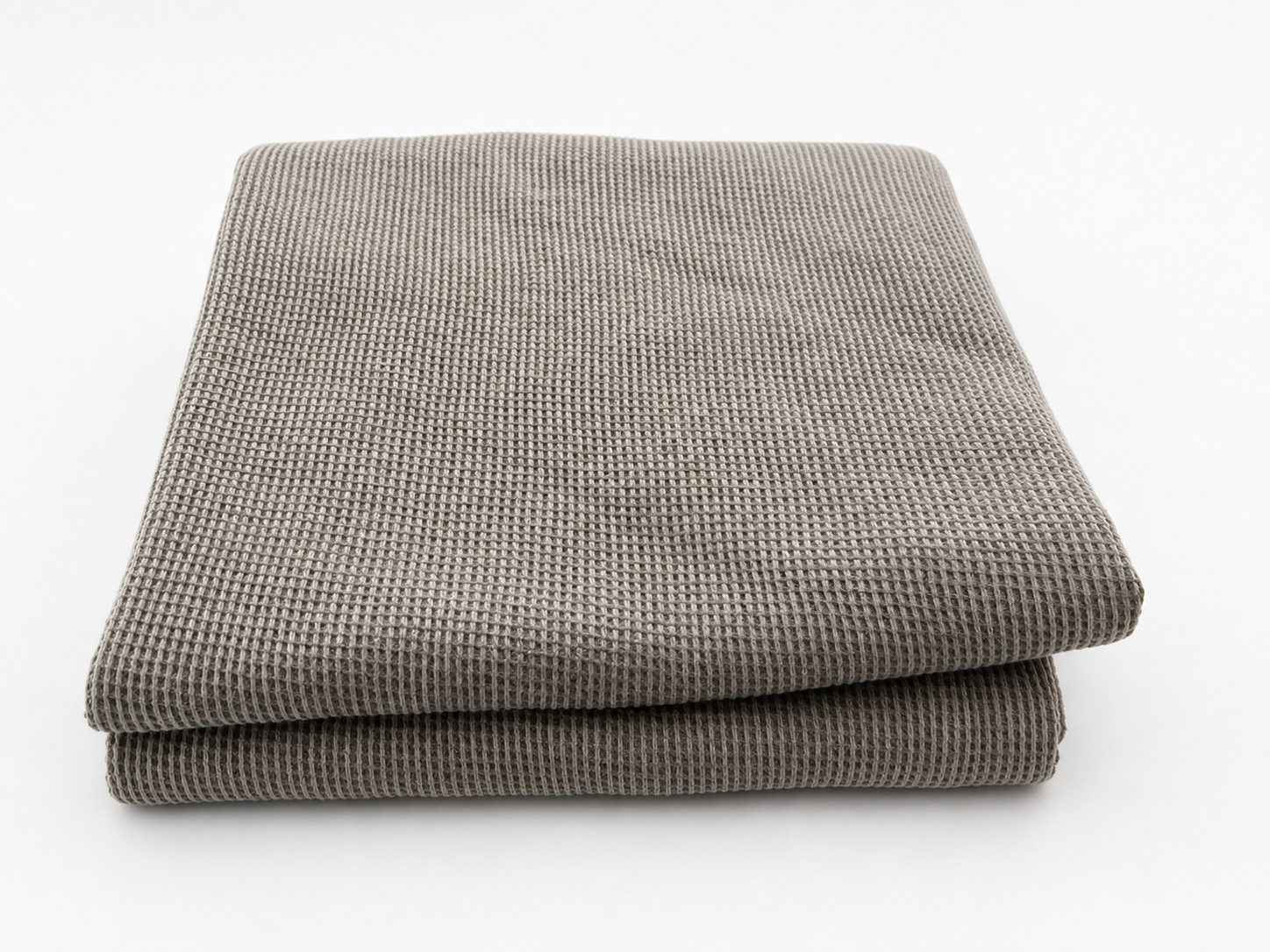 Japanese 100% Cotton Waffle Knit Fabric – Imported from Japan – 60” Wide – Premium Apparel Fabric