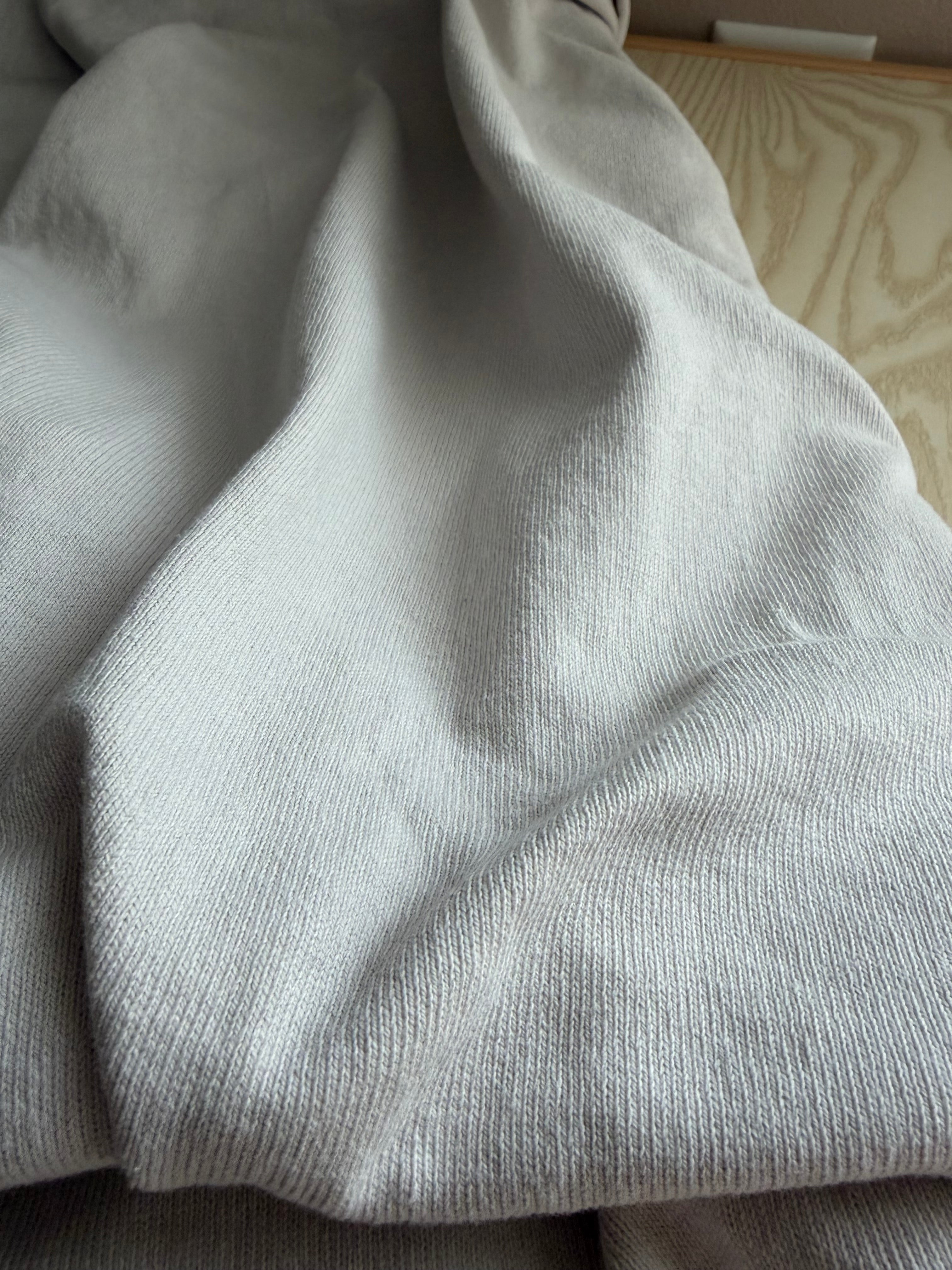 Heavyweight Japanese Cotton Jersey Knit Fabric | 100% Cotton | 2-Way Stretch | 303 GSM | Premium Apparel Fabric | Cream