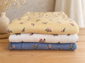 Floral Pointelle Knit Fabric | Polyester | by the yard | 60" wide